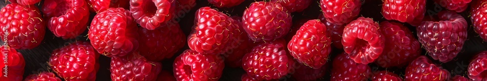 raspberry background.