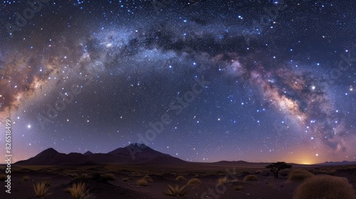 High-resolution image of a starry night sky with the Milky Way.