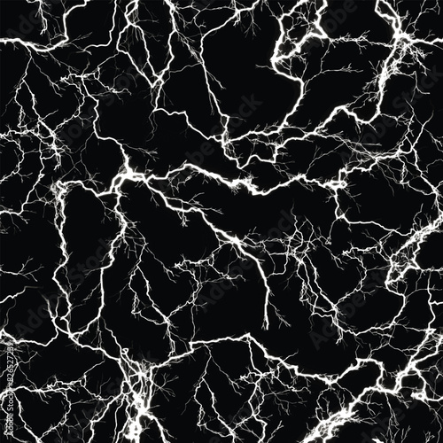 realistic lightning Flash of thunder on a transparent background-1