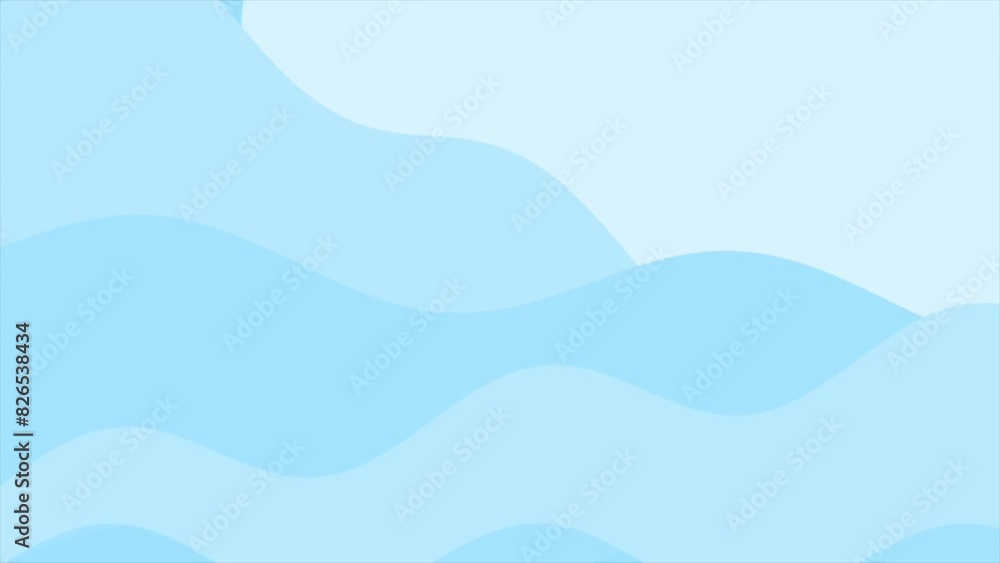Animation video abstract background moving with blue color Animation video abstract background moving with blue color