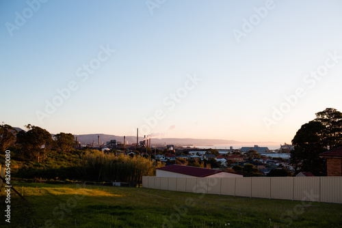 Overlooking industry photo