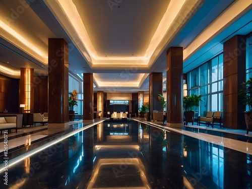 luxury hotel © AI Models