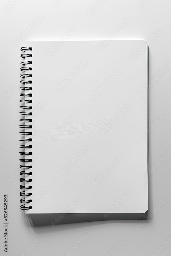 Spiral notebook mockup Spiral notebook mockup