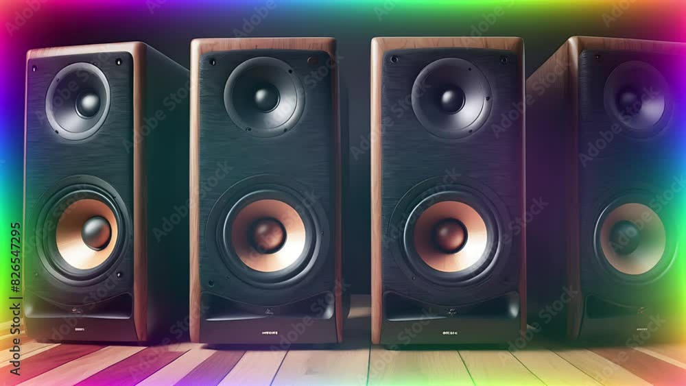 Active Speakers with Music Booming: Dynamic and Powerful Audio Experience Active Speakers with Music Booming: Dynamic and Powerful Audio Experience