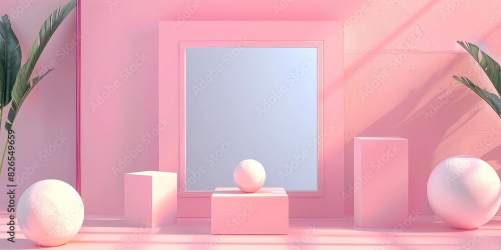 abstract empty frame in modern style abstract empty frame in modern style