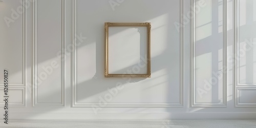 design empty frame in modern trendy style