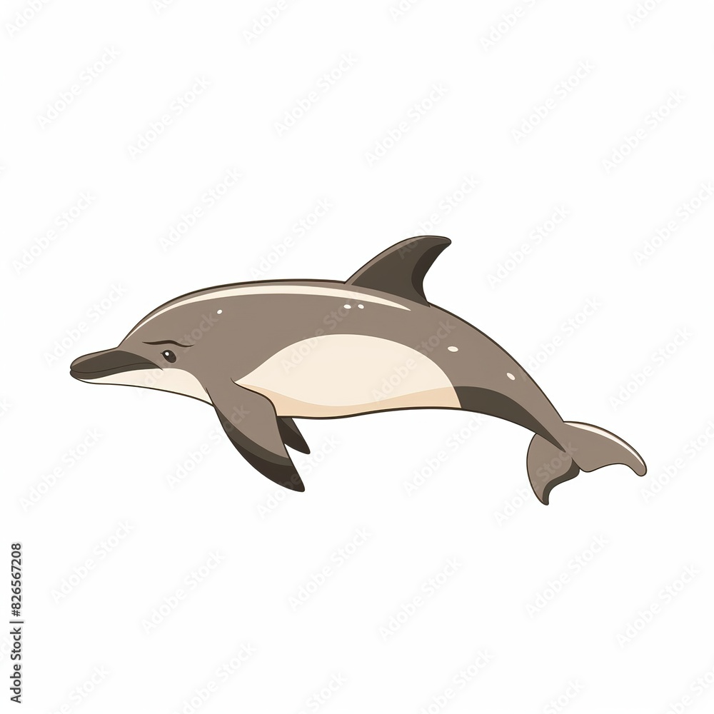 Obraz premium Dolphins Minimalist