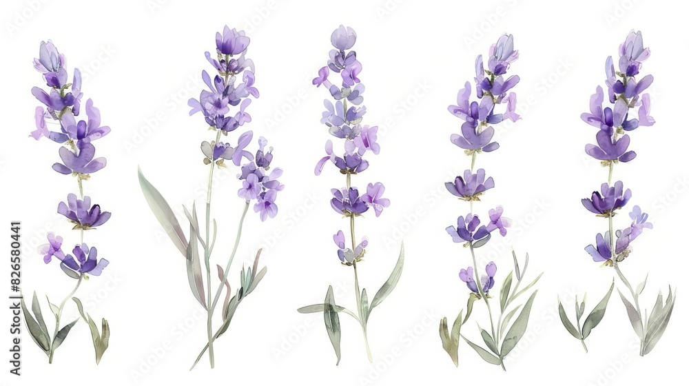 bunch of fragrant lavender flowers on white background aromatic purple blossoms isolated for herbal design highquality photo bunch of fragrant lavender flowers on white background aromatic purple blossoms isolated for herbal design highquality photo