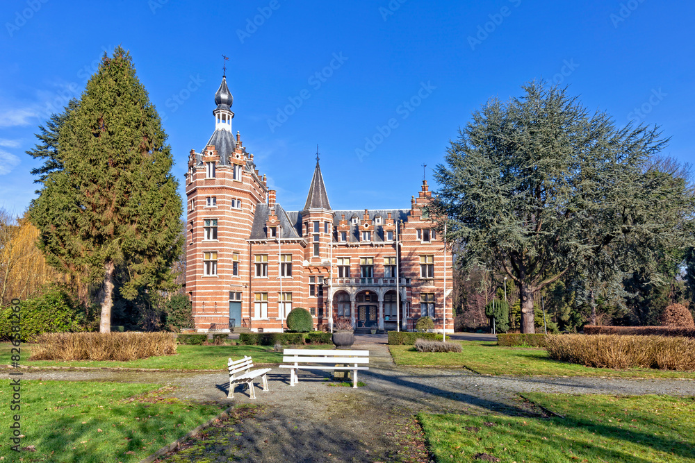 Fototapeta premium Most beautiful castles in Belgium