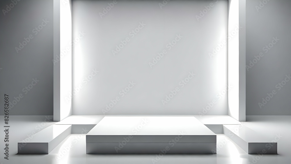 Abstract background and blank for placing products Abstract background and blank for placing products