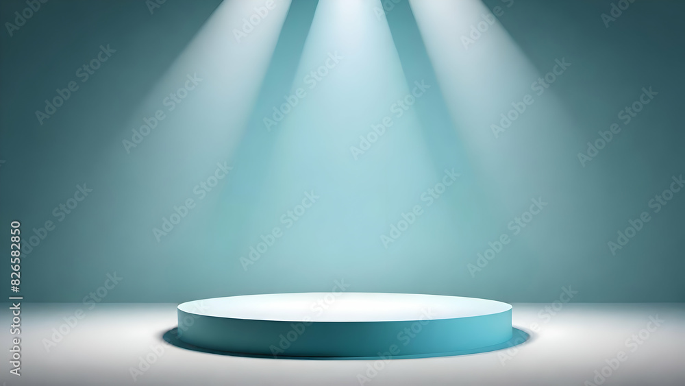 Abstract background and blank for placing products Abstract background and blank for placing products