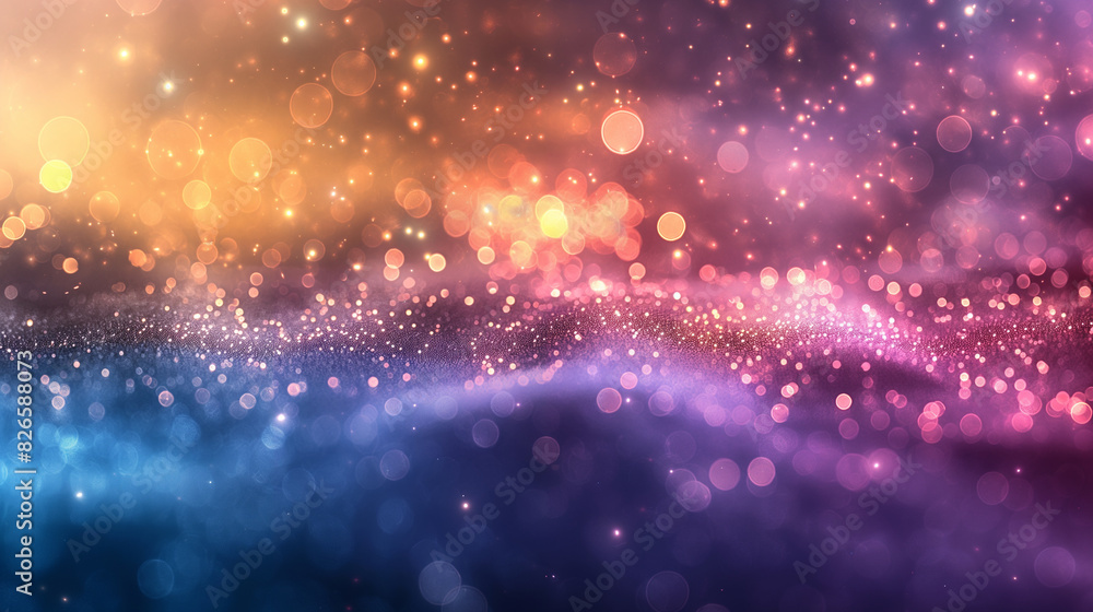 Fototapeta premium A colorful background with many small dots of different colors