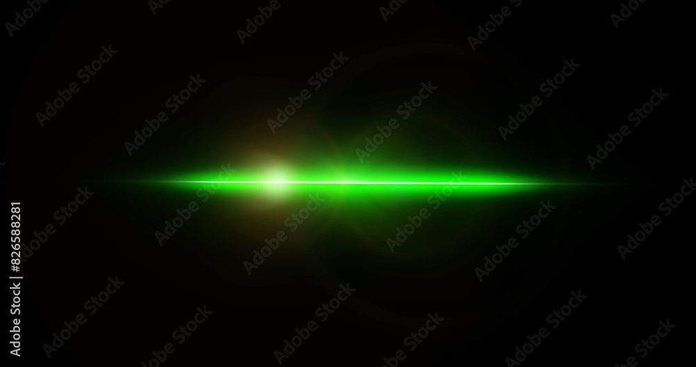 Light flare moving overlay asset in black. Long arm shining lens flare light leak realistic for a montage visual title beat animation. Creative spotlight sparkles abstract flash.