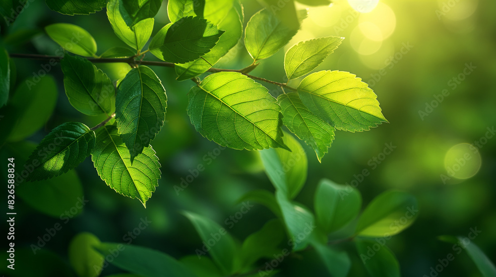 A leafy green tree with a bright sun shining on it A leafy green tree with a bright sun shining on it