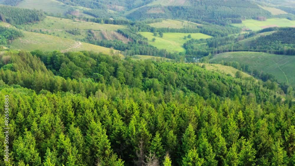 the siegerland and rothaar mountains in germany in spring 4k 25fps video the siegerland and rothaar mountains in germany in spring 4k 25fps video
