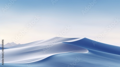 abstract blue waves technology background.