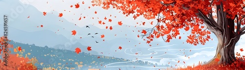 Vibrant Autumn Foliage in S...