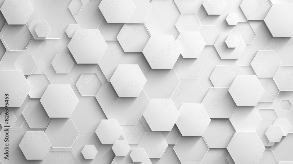 The image is a close up of a white object with a hexagonal shape The image is a close up of a white object with a hexagonal shape