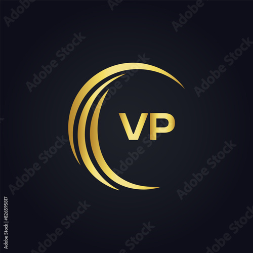 Free Download VP logo. V P design. White VP letter. VP, V P letter logo design. V P letter logo design in FIVE, FOUR, THREE, style. letter logo set in one artboard. V P letter logo vector design. - GFXLoad