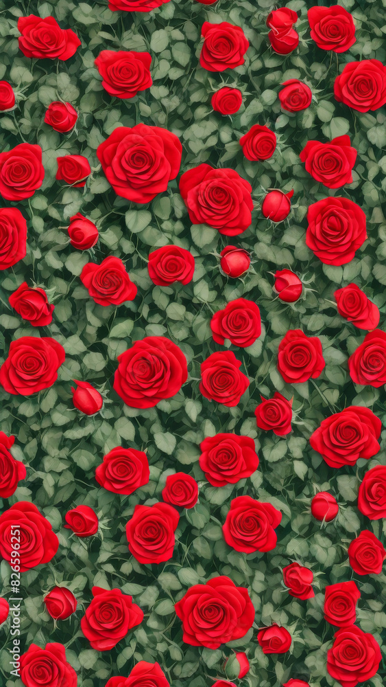 field of red roses field of red roses