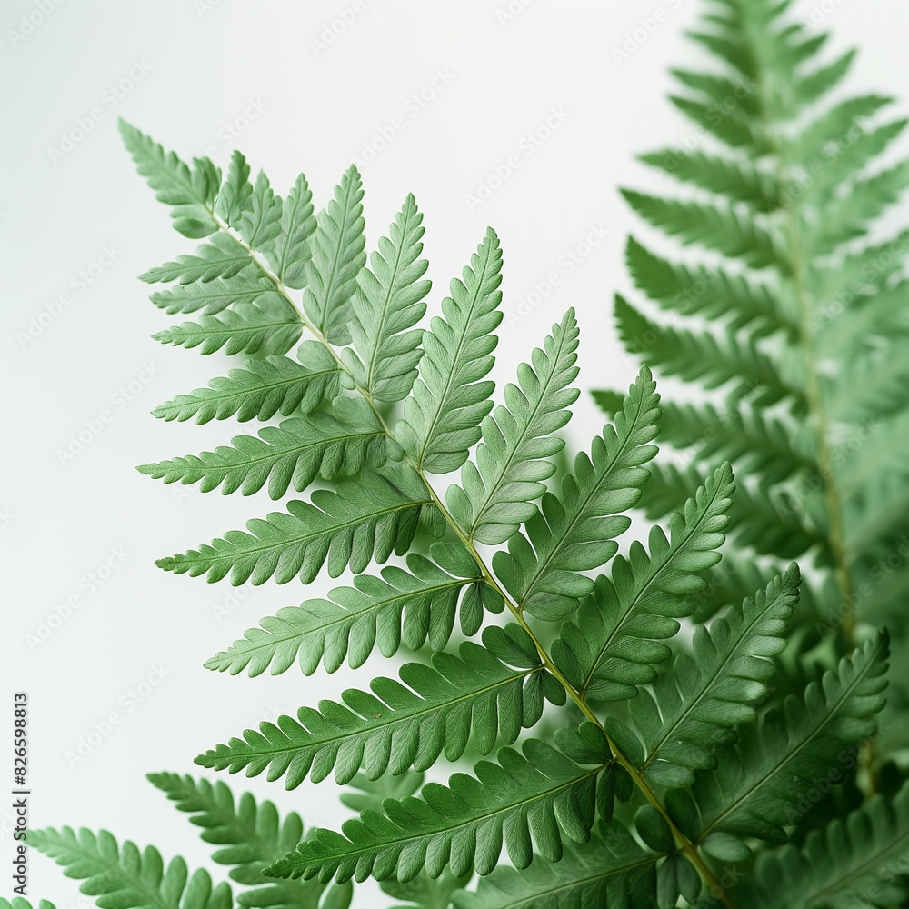 A green leafy frame with a white background A green leafy frame with a white background