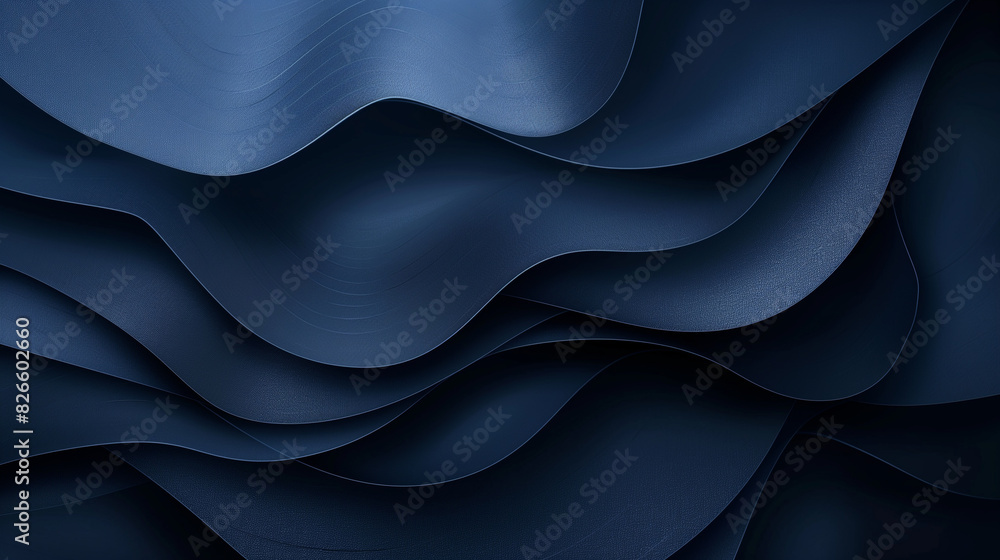 The image is a blue wave with a lot of texture The image is a blue wave with a lot of texture