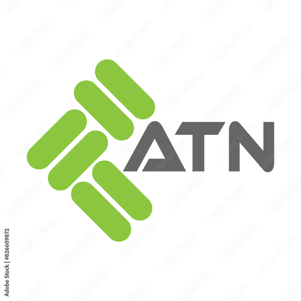 ATN letter logo vector design, ATN simple and modern logo. ATN luxurious alphabet design