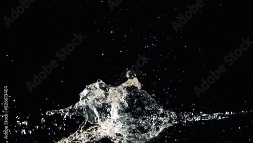 Bursts with Water Splashes photo