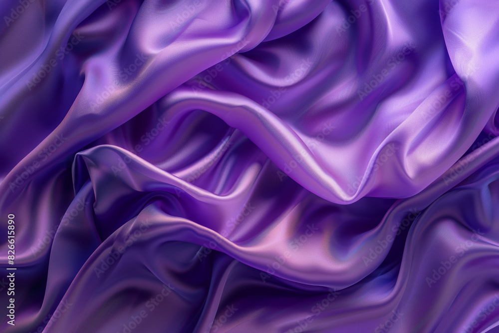 Elegant purple silk fabric texture abstract, silky waves. Smooth textile background, elegance luxurious design Elegant purple silk fabric texture abstract, silky waves. Smooth textile background, elegance luxurious design