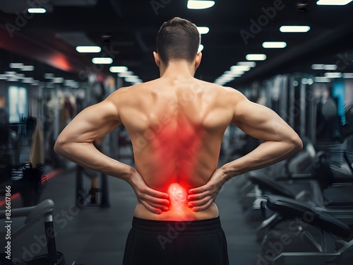 Man back pain 