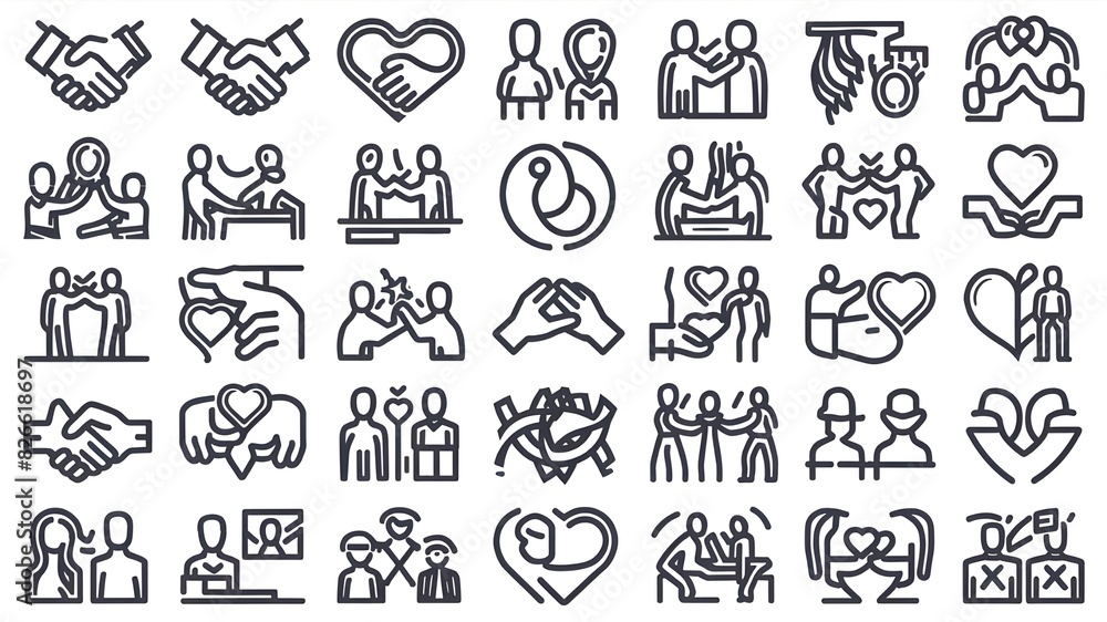 set of elements for design set of elements for design