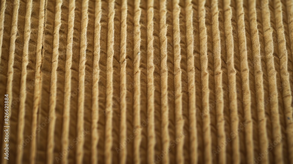 Texture of Fluted Cardboard Texture of Fluted Cardboard