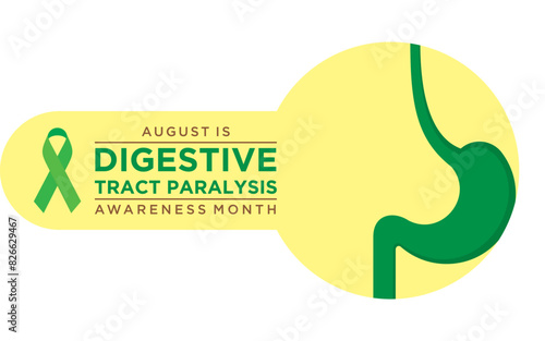 Digestive Tract Paralysis Awareness Month, observed in July, aims to raise awareness about digestive tract paralysis conditions, such as gastroparesis and chronic intestinal pseudo-obstruction (CIPO).