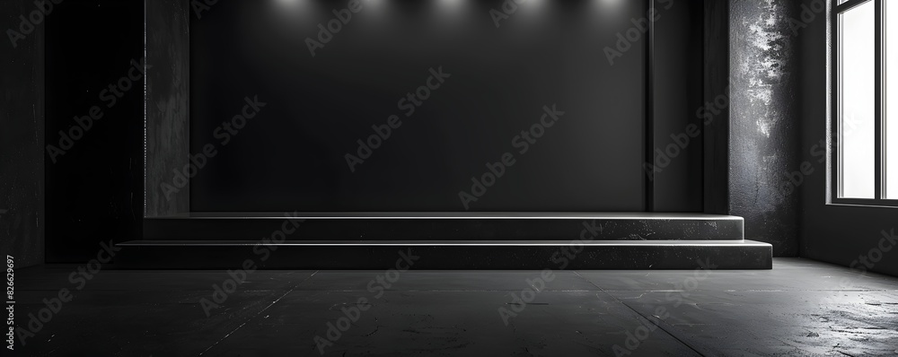 Sophisticated Matte Black Backdrop for Tech Gadget Product Presentation and Branding Sophisticated Matte Black Backdrop for Tech Gadget Product Presentation and Branding