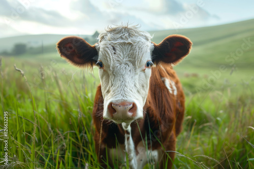 cow isolated on white background