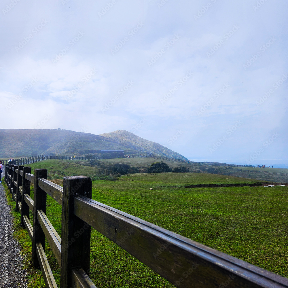 View of Yangmingshan Park in Taipei Taiwan. View of Yangmingshan Park in Taipei Taiwan.