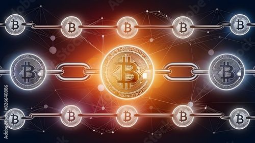 Bitcoin supply chain system