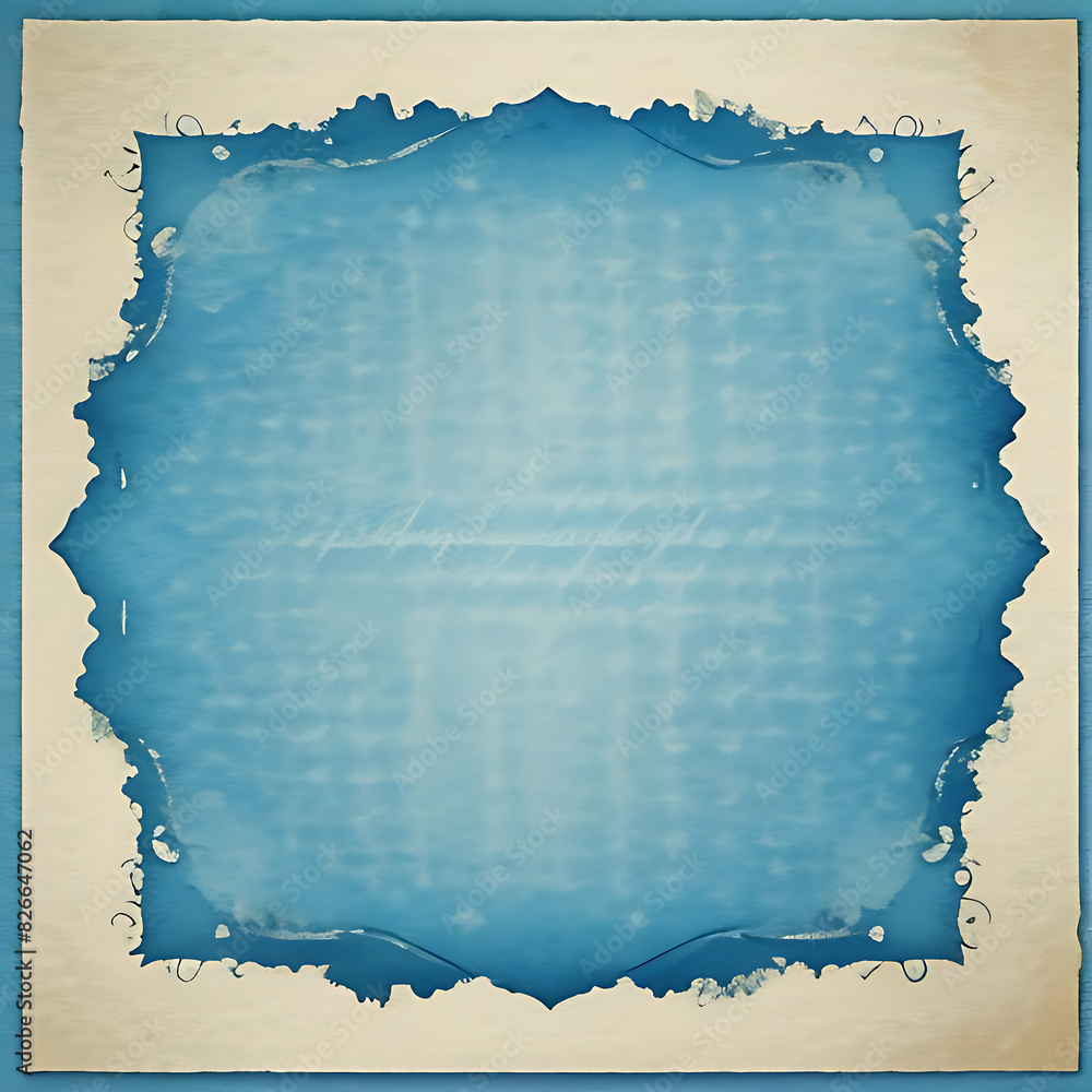 old blue paper background with watercolor stains and vintage texture in elegant solid blue website or textured paper design old blue paper background with watercolor stains and vintage texture in elegant solid blue website or textured paper design