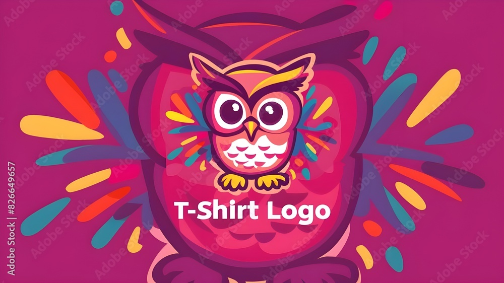 Abstract Owl Artwork for T-Shirt Print Abstract Owl Artwork for T-Shirt Print