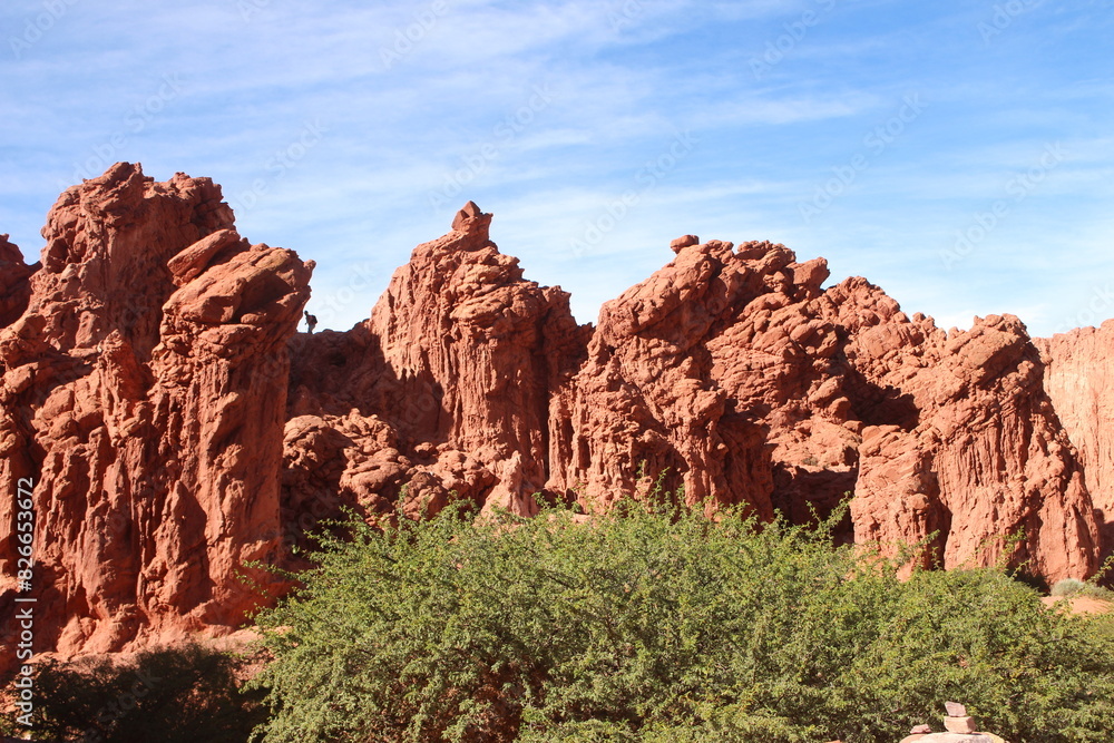 Desert landscape of northwestern Argentina Desert landscape of northwestern Argentina