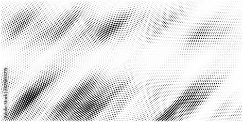 Abstract halftone dotted background. Grunge effect vector texture