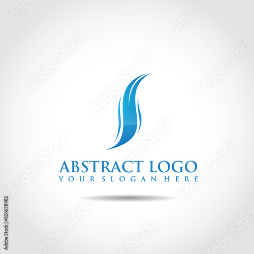 Abstract logo template for cosmetic and beauty. Vector illustrator