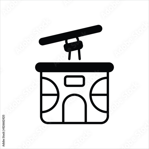 Cable Car vector icon