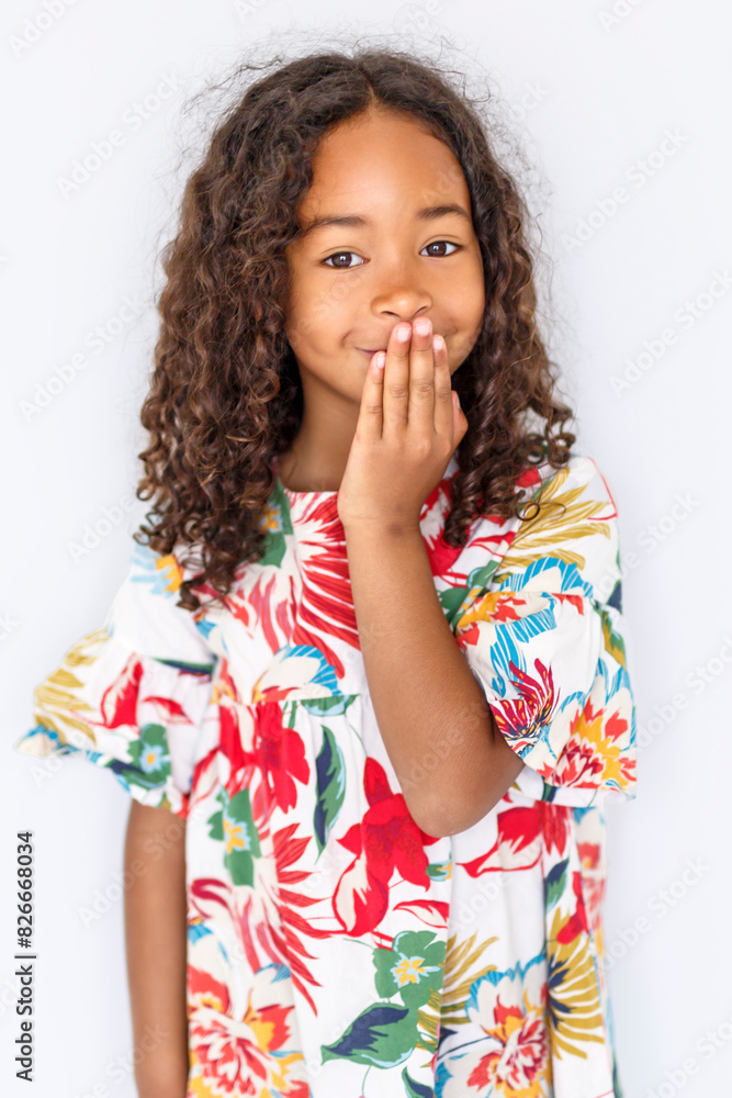 An Adorable black american little girl with beautiful hairstyle An Adorable black american little girl with beautiful hairstyle