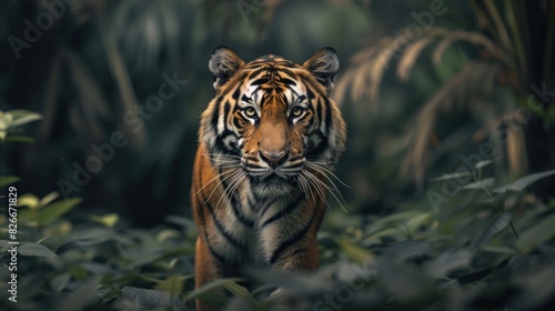 A tiger in the wild © Helen