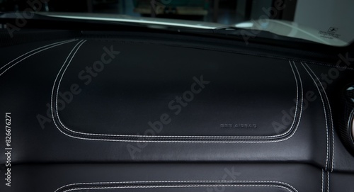 Air bag on a car © The Image Engine