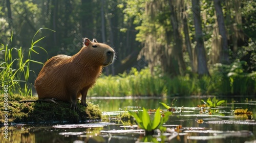 capybara in the wild © Helen