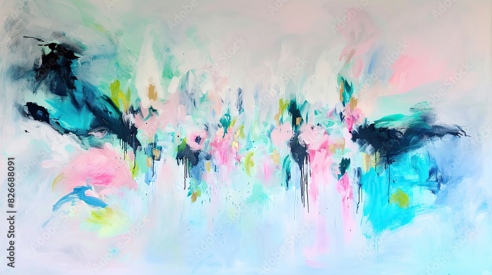 Abstract colorful background with splashes Abstract colorful background with splashes