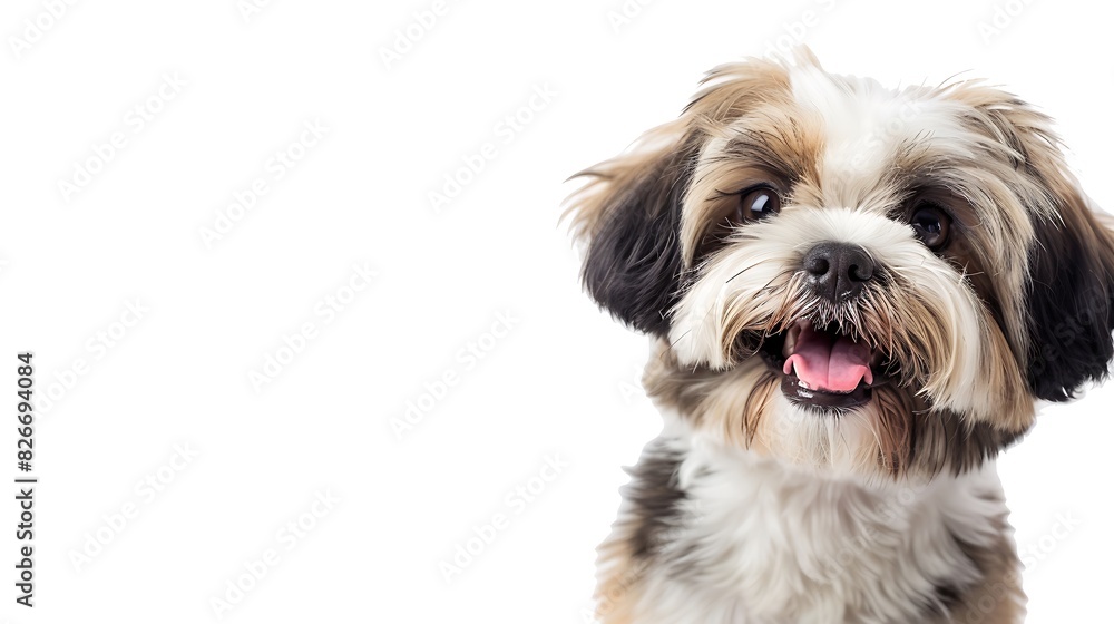 Cute puppy dog isolated on white background Cute puppy dog isolated on white background