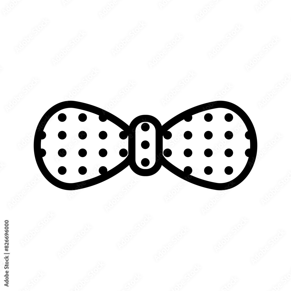 Bow tie line icon. Tie icon. Tie icon isolated on white background. Transparent background, minimalist symbol. Vector images Bow tie line icon. Tie icon. Tie icon isolated on white background. Transparent background, minimalist symbol. Vector images